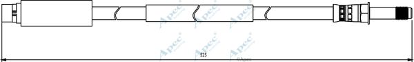 APEC BRAKING Pidurivoolik HOS3850